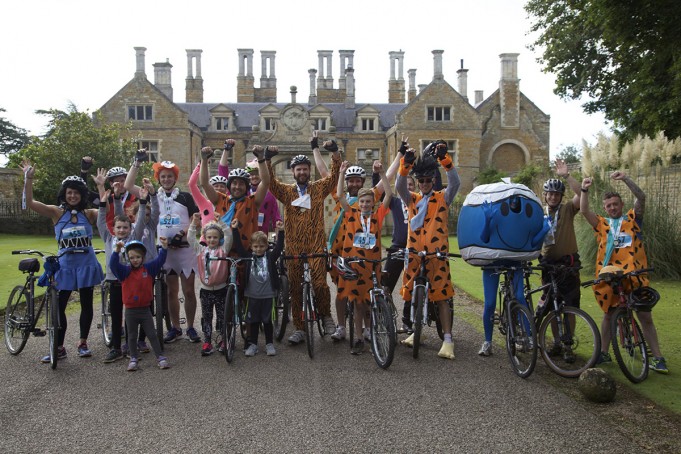 Unidentified flying pedallers!